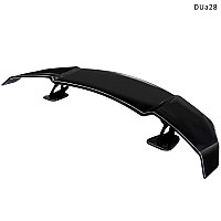 Универсално тунинг крило за багажник 140см черен гланц - DUa28